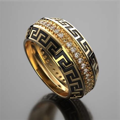 anillos versace para hombre